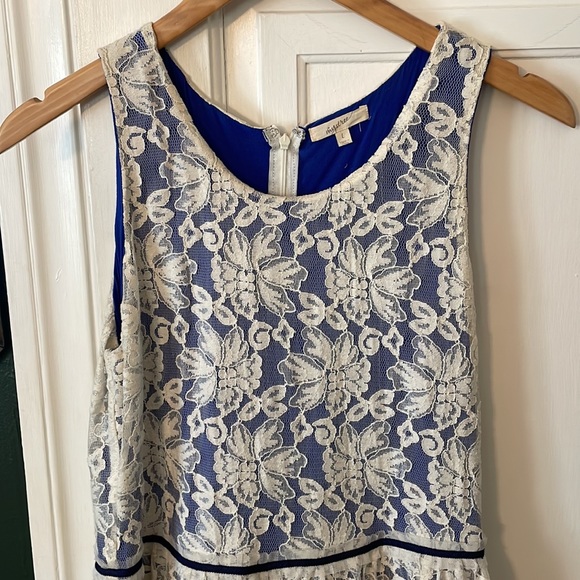 Anthropologie Lace Overlay Dress - Picture 2 of 7